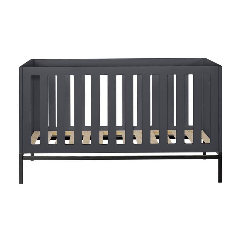 Lit Bebe Convertible 70x140 Havana Moonshadow, havana quax anthracite 145x75x86h — vue 2 sur 3