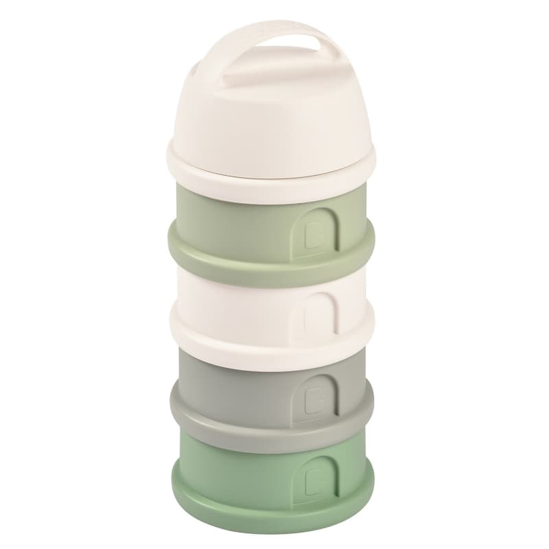 Boite Doseuse - 4 Compartiments, cotton white/sage green — vue 2 sur 6