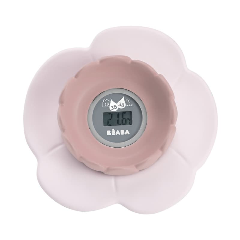 Thermometre de Bain Lotus, old pink — vue 2 sur 2