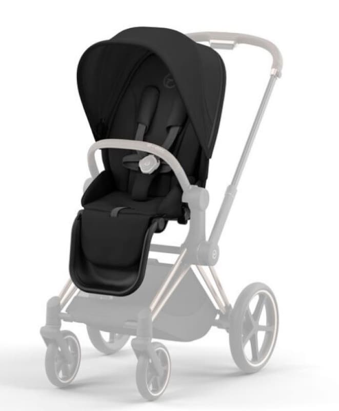 Habillage de Siege Priam 4 /e-priam 2 - Sepia Black|cybex, cybex platinum cybex noir 25x28x56.5 cm 3020