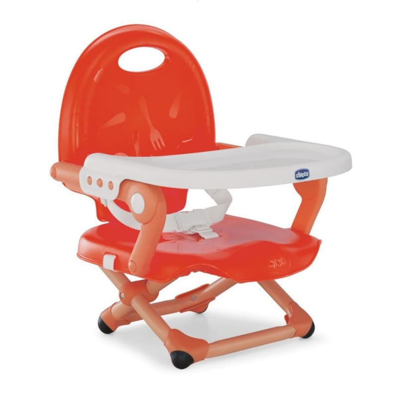Rehausseur Pocket Snack, chicco poppy red