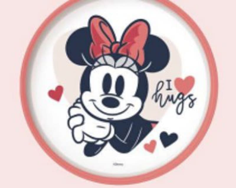 Assiette Bicolor Minnie