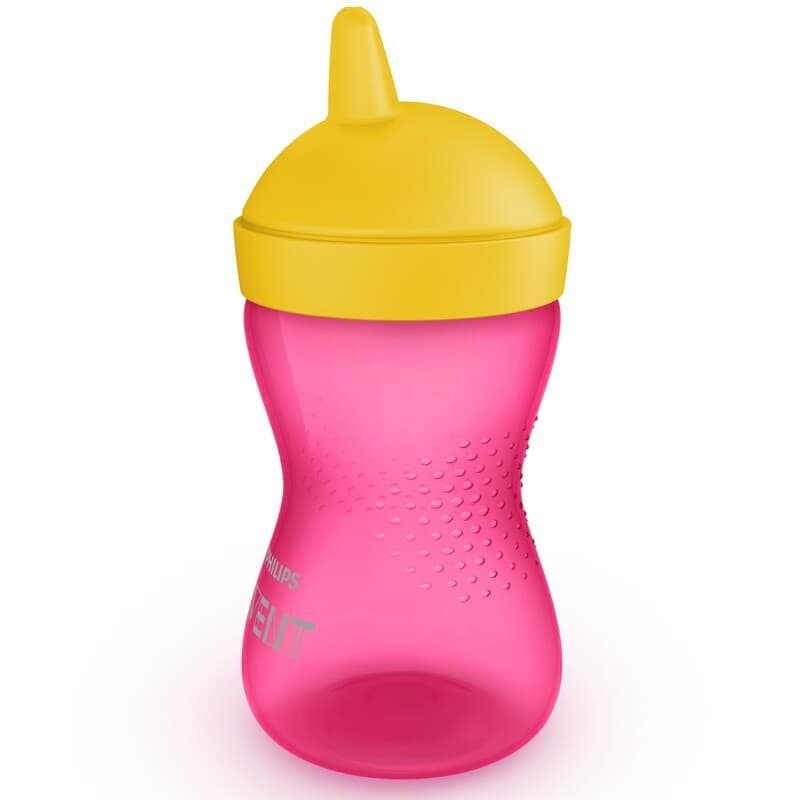 Tasse a Bec Dur Rose/jaune 260 Ml 9 Mois+ — vue 4 sur 5