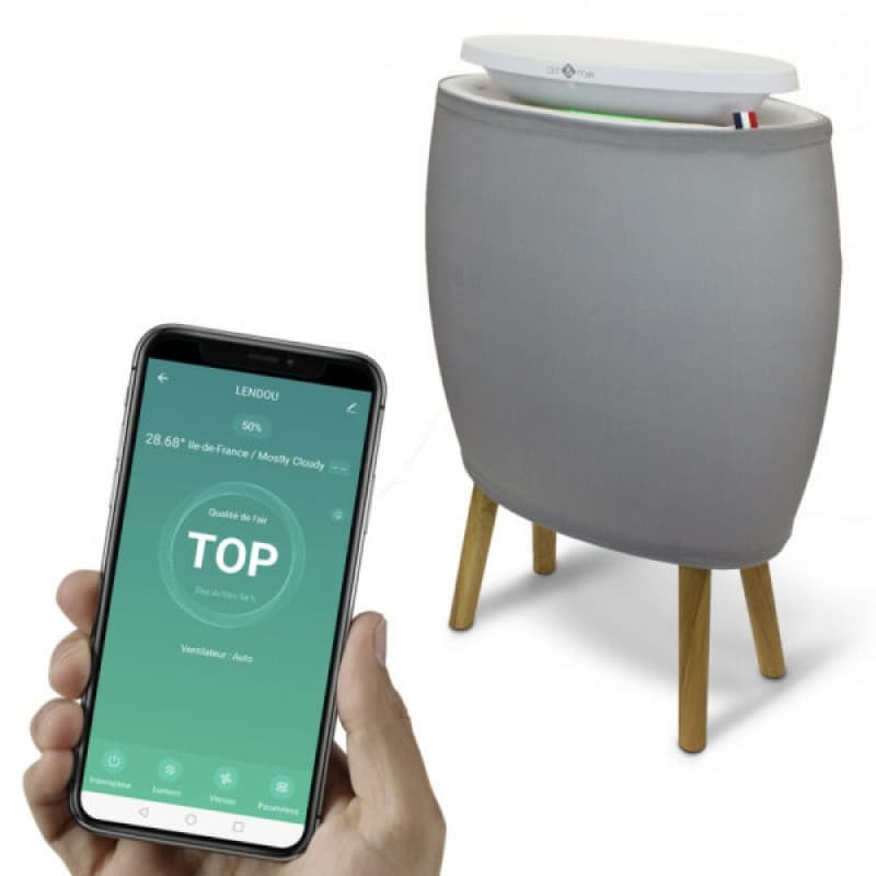 Lendou Purificateur d'Air Connecte, air and me — vue 1 sur 2