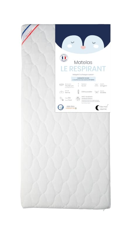 Matelas pour Lit 70x140 le Respirant