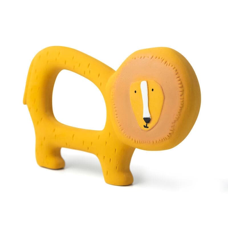 Natural Rubber Grasping Toy - Mr. Lion, trixie jaune — vue 5 sur 5
