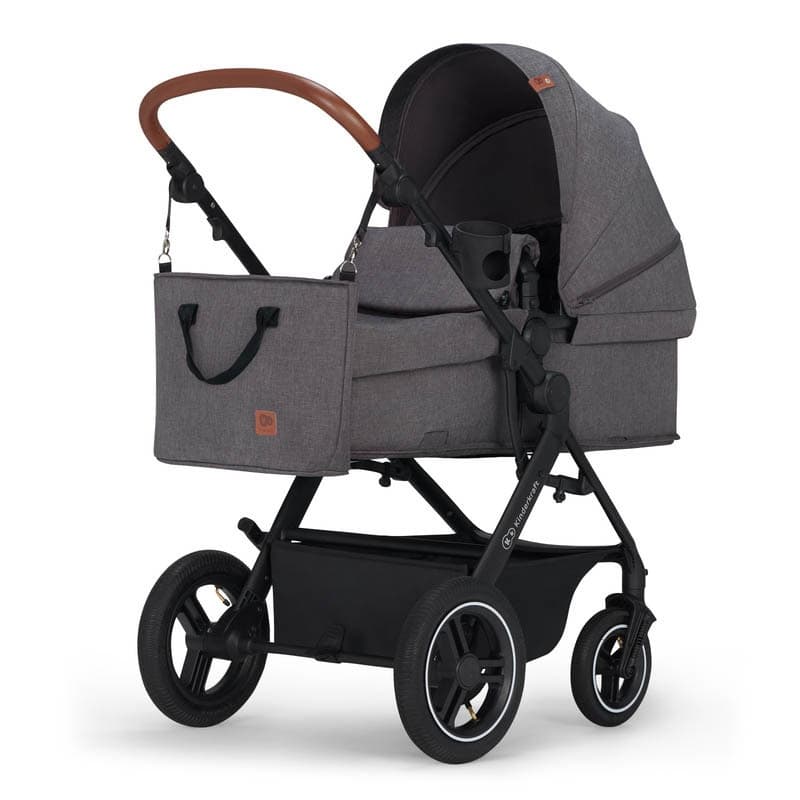 Kinderkraft Poussette Convertible 3en1 Btour Grise Foncee, kinderkraft grise foncée 114 x 60 x 91 — vue 2 sur 5