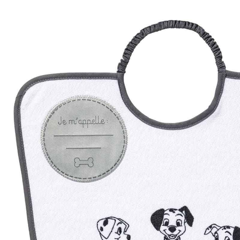 Bavoir Maternelle, op 101 dalmatiens disney 35x38 — vue 1 sur 2