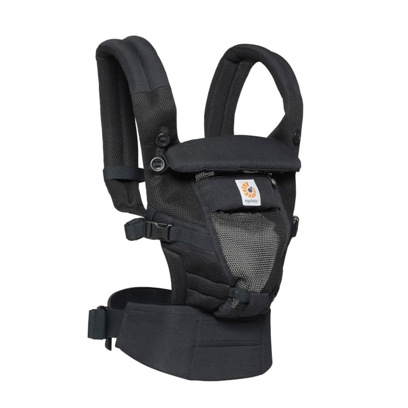 Porte-bebe Adapt - Cool Air Mesh - Noir — vue 3 sur 3