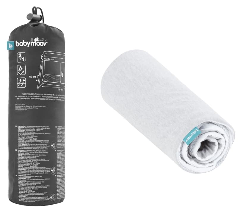 Housse Matelas Naos Impermeable, blanc — vue 3 sur 3