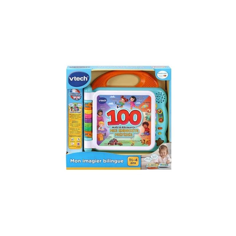 Imagier Bilingue Endroits Pref, vtech