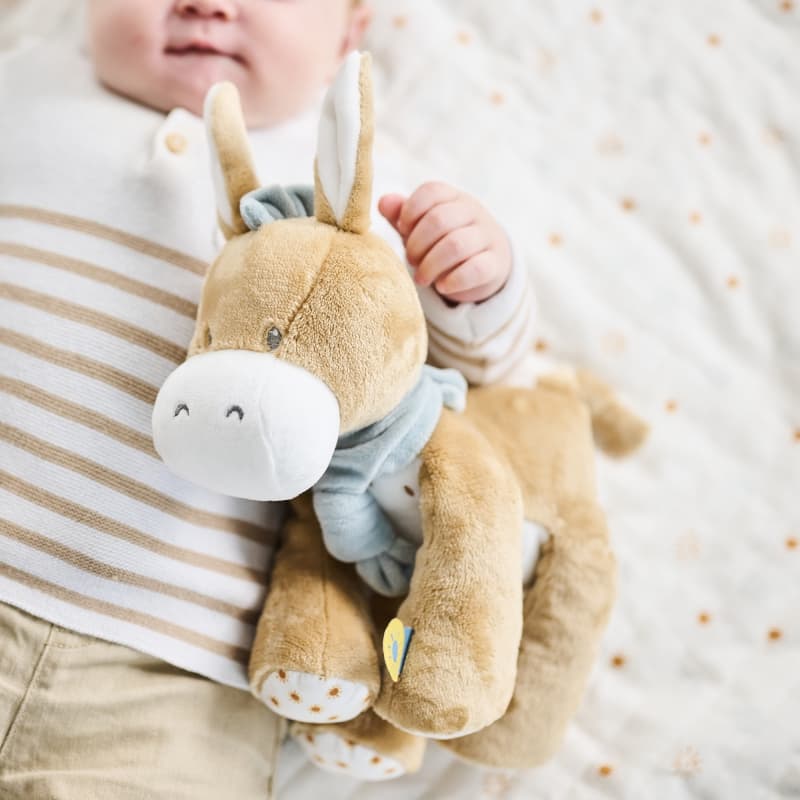 F&l Peluche Ane, felix&leo nattou multicolore e-24 — vue 2 sur 2