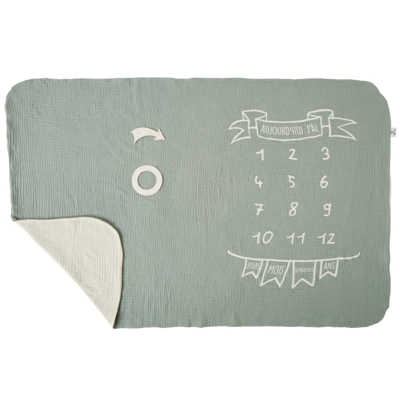 Couverture Etapes pour Photos, vert de gris ecru bb&co per — vue 2 sur 2