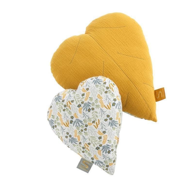 Coussin Deco Jaune Topaze Promenons Nous, promenons nous deco — vue 2 sur 4