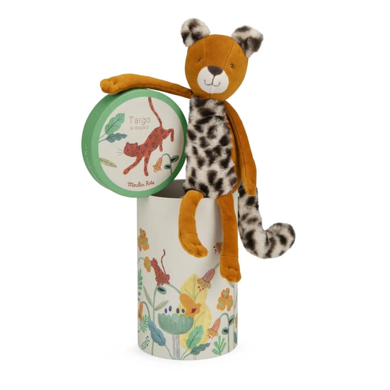 Poupee Leopard Taigo, caramel la foret mawa moulin roty 26/01 — vue 6 sur 7
