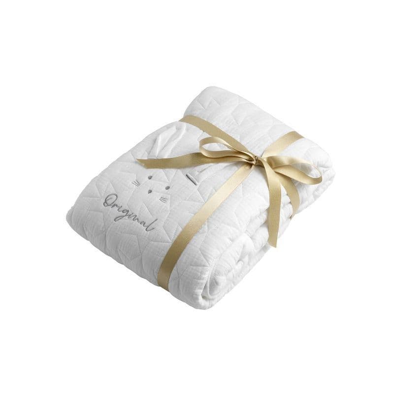 Edredon Lit Rectangle 140x70 Cristal, original blanc cristal blanc cristal 100 x 140 x 4 — vue 2 sur 2