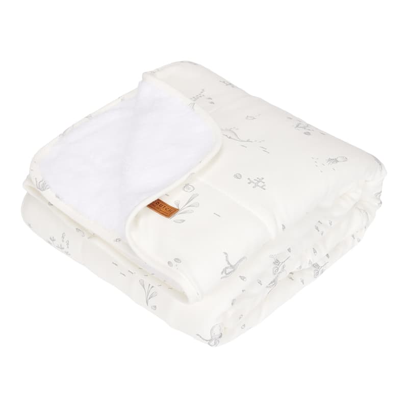 Couverture de Lit Pure & Soft, little dutch white 110x140 little dutch white 110x140 — vue 2 sur 2