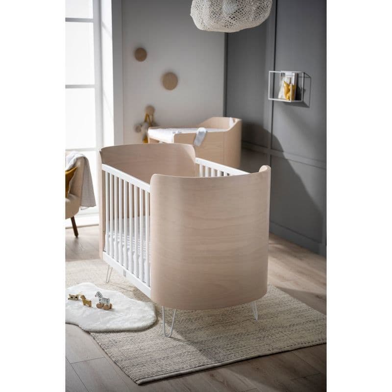 Little Big Bed Pied Fil Blanc Galopin, galopin sauthon original 144 x 97 x 75 — vue 3 sur 4