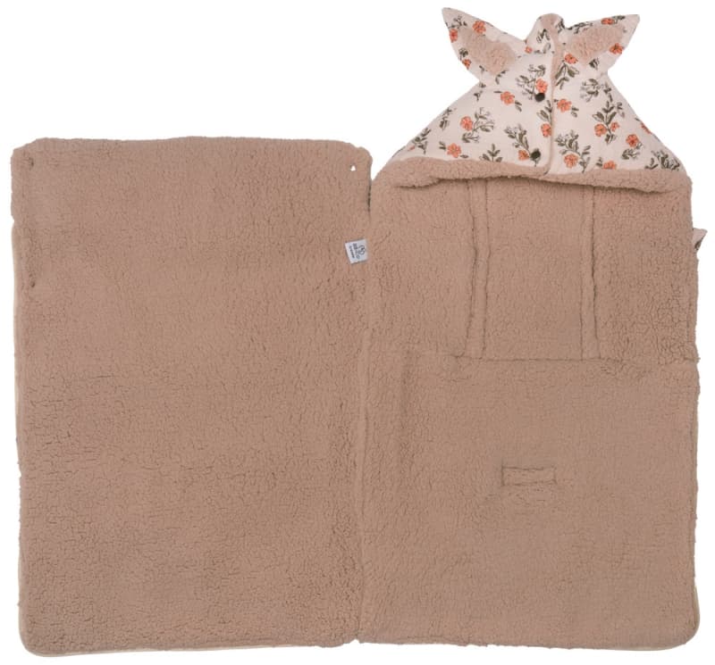 Nid Dâ€ange en Coton Fleurs Double Sherpa, fleurs ourson 0-6m bb&co — vue 2 sur 2