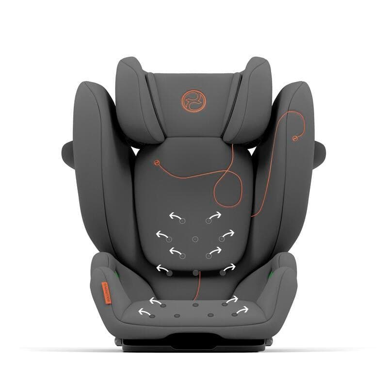 Siege-auto Solution G I-fix, lava grey gr 2/3 gold cybex 07-24 — vue 5 sur 5