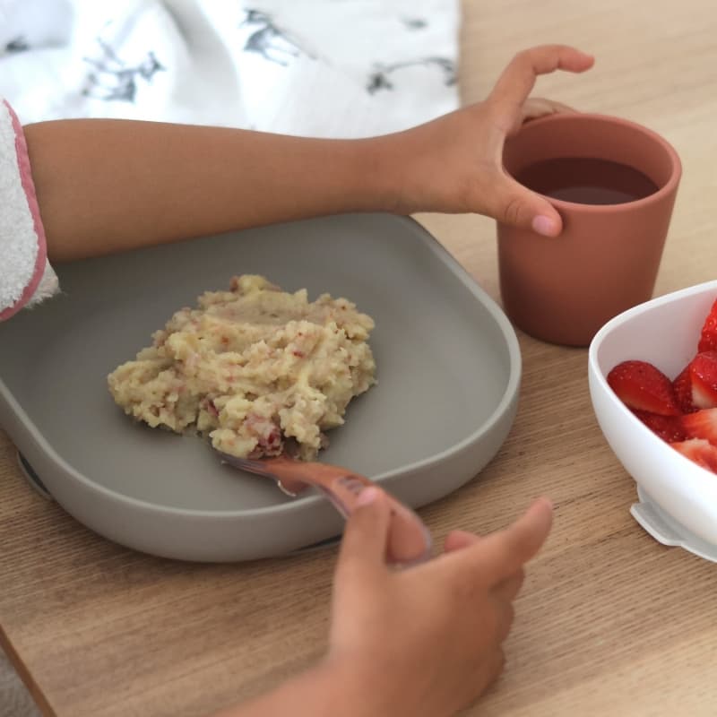 Coffret Repas Silicone 4 Pcs, terracota beaba 25/01 — vue 5 sur 5
