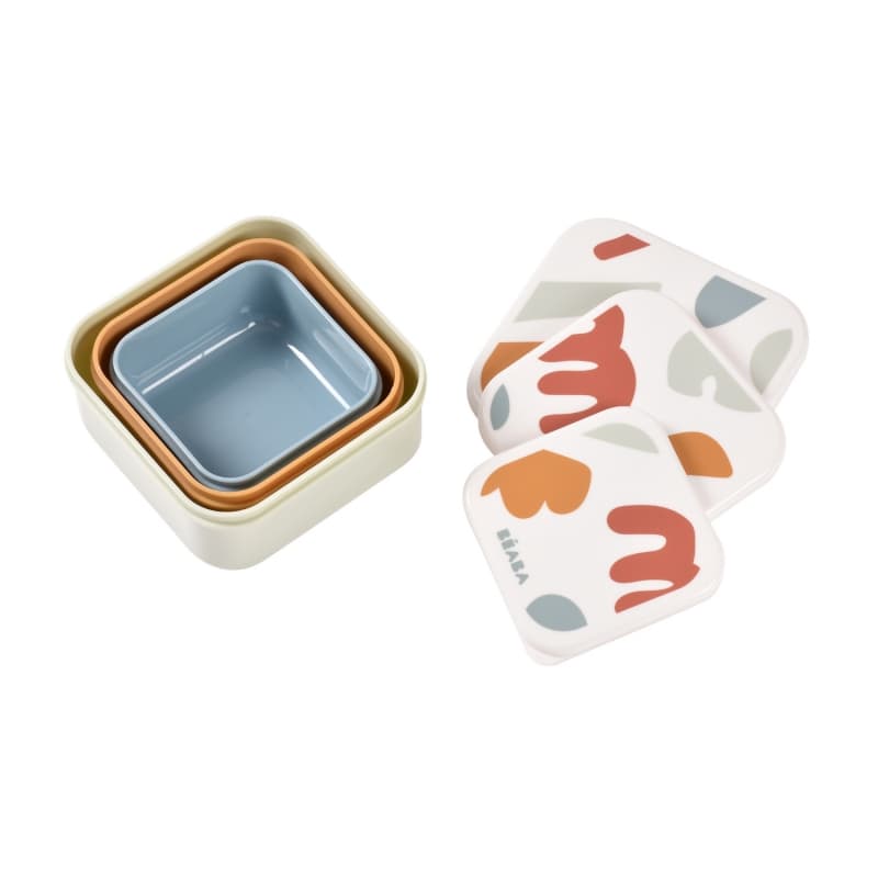Set de 3 Boites a Gouter Playful — vue 3 sur 4