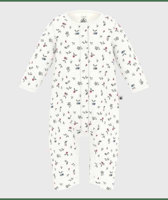 Bodyjama, marshmallow/multico 24m pe2025 selectif preview petit bateau p-25 e-25