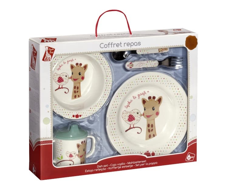 Coffret Repas Version Kiwi, fresh touch sophie la girafe per — vue 1 sur 2