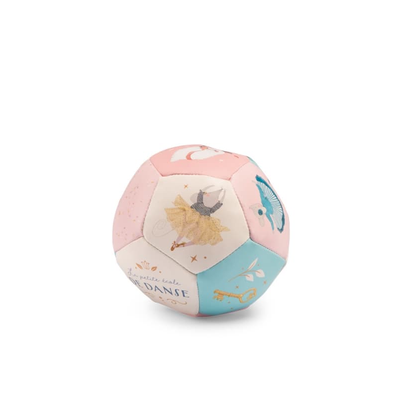 Ballon Souple 10 Cm la Petite Ecole de Danse, la petite école de danse moulin roty multicolore 0x10x0 p-e-a-h 2024 — vue 1 sur 2