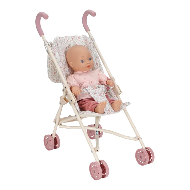Poussette pour Poupee en Metal, rose little dutch — vue 21 sur 22