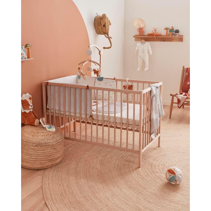 B&k Babou Peluche d'Activite, Veloudoux, brique 46x21x15 permanent — vue 1 sur 2