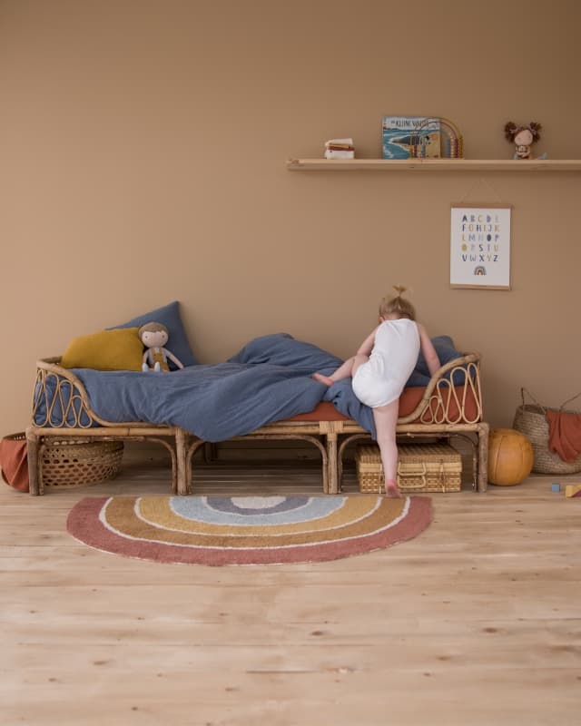 Tapis Rainbow Shape Pure & Nature 80 X 130 Cm, rainbow little dutch multicolore 80x100 2021 — vue 2 sur 2