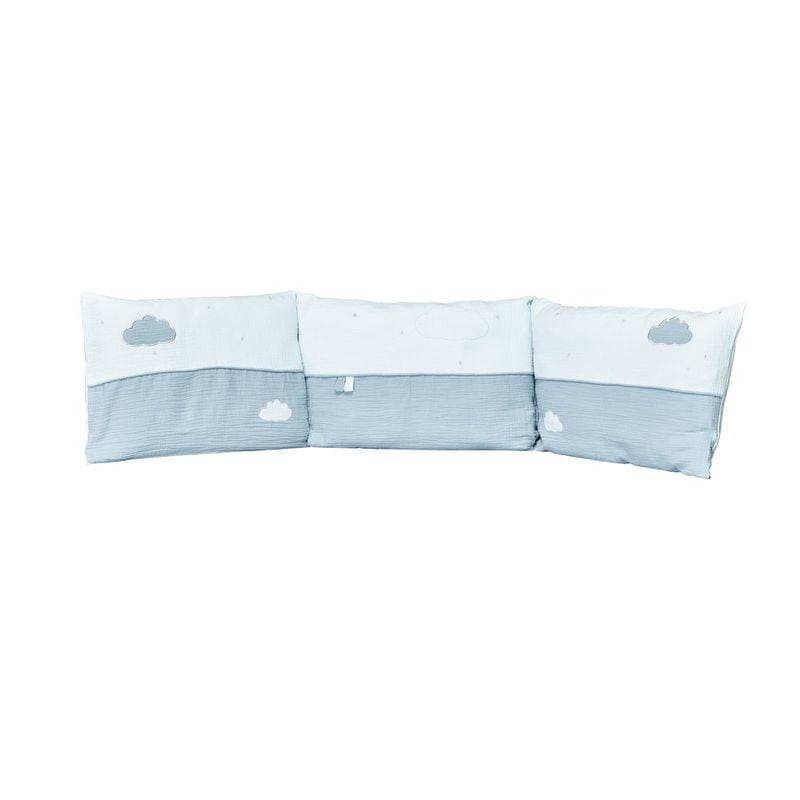 Tour de Lit Mint Lily Mint, lily mint sauthon baby deco mint - vert limonade - — vue 2 sur 2