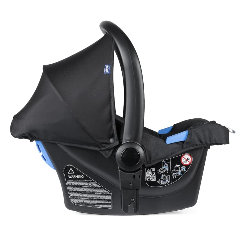 Siege-auto Kaily 0+, chicco black — vue 4 sur 4