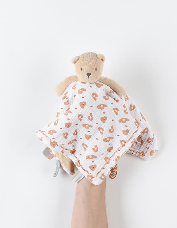 B&k Ken Doudou Jour Nuit Veloudoux, b&k beige 32x13x10 — vue 4 sur 5