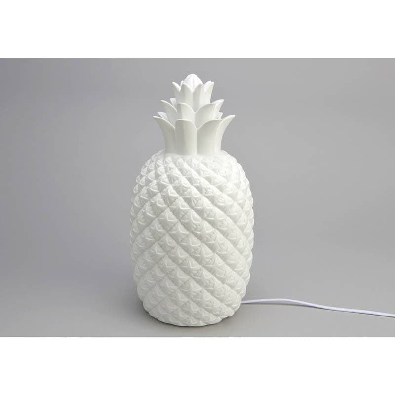 Lampe de Chevet Ananas Blanc, h-19