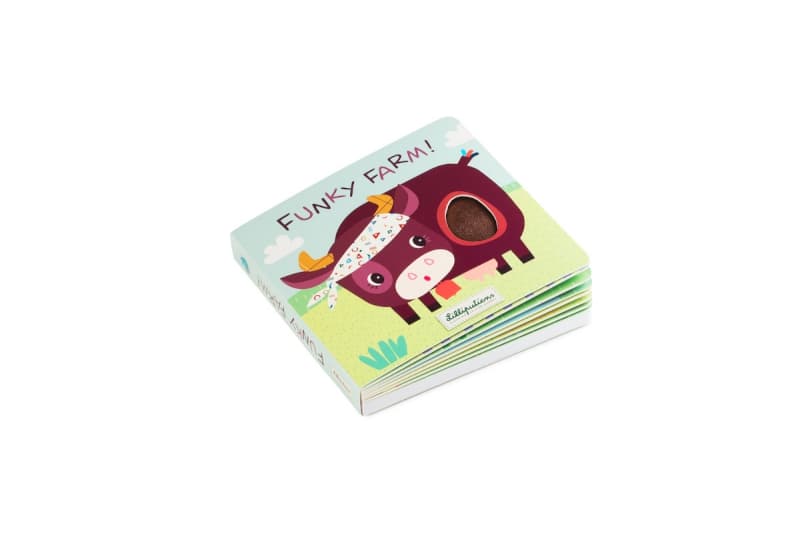 Funky Farm Livre Tactile et Sonore, multicolore h-19 — vue 1 sur 3