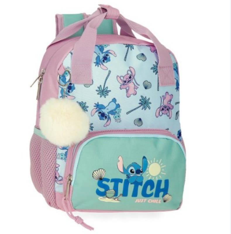 Sac À Dos 28 Cm. Stich Just Chill, vert disney