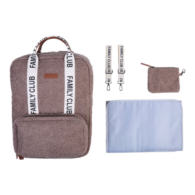 Sac a Dos Family Club Urban, teddy soft brown childhome — vue 3 sur 6