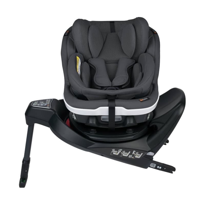 Besafe Izi Turn B I-size, anthracite mesh besafe — vue 3 sur 4