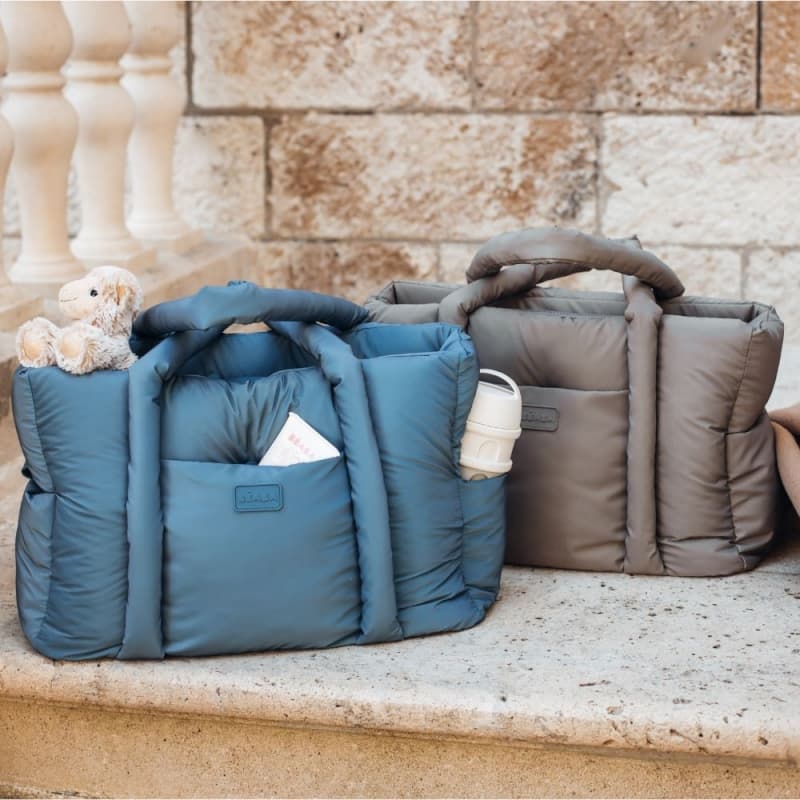 Sac Paris Puffy, bleu baltique beaba — vue 3 sur 5