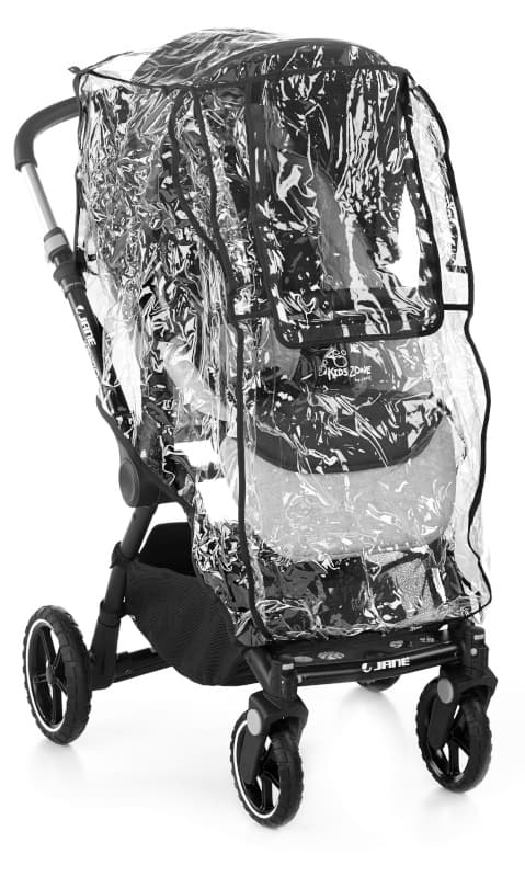 Habillage Pluie Universel pour Poussette, transparent