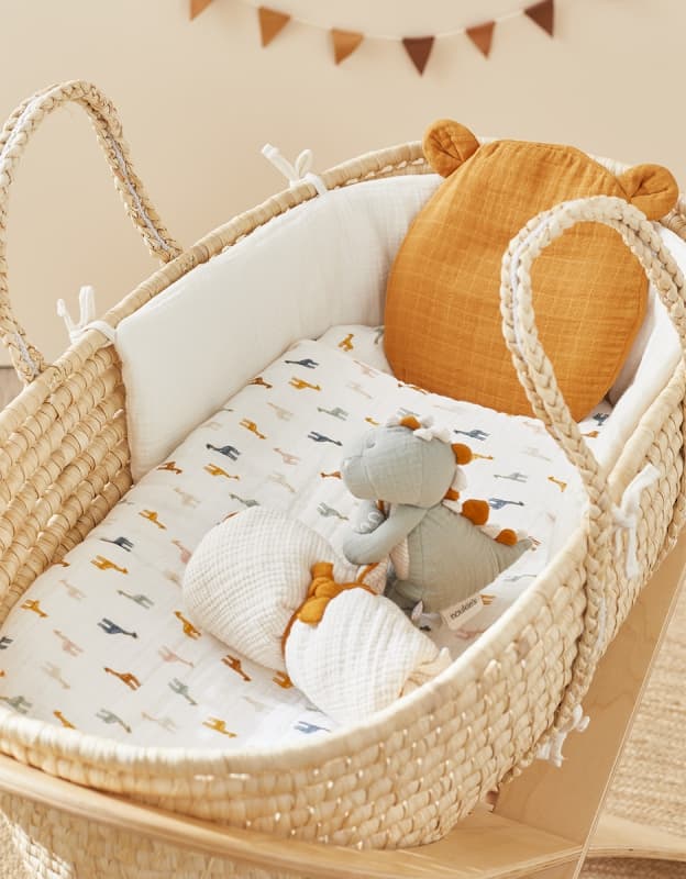 M&m21 Couffin + Matelas + Protection, mix_match naturel 81x52x25 permanent — vue 3 sur 3