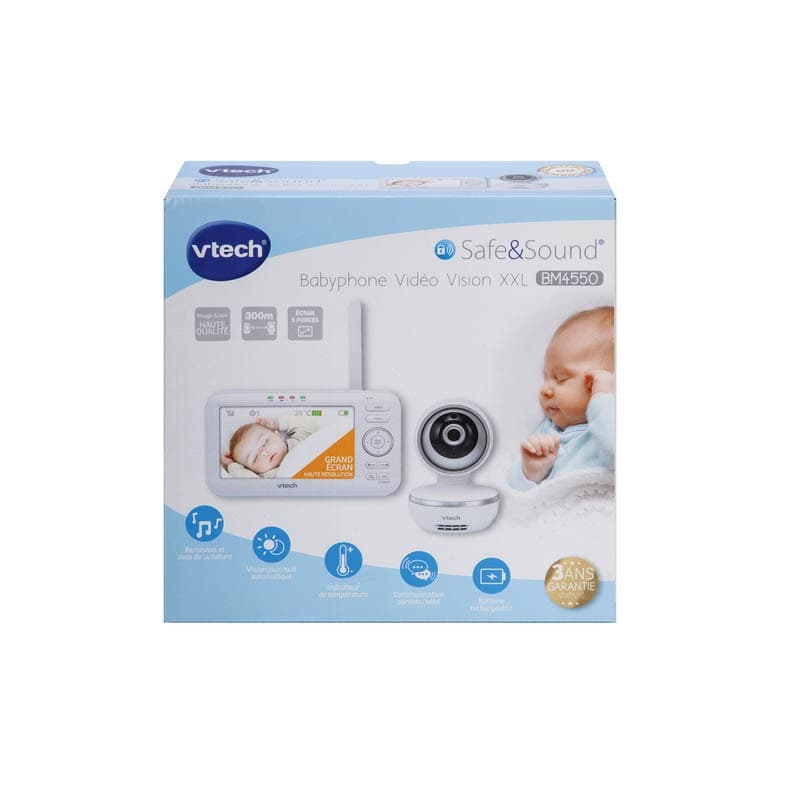 Babyphone Video Vision Xxl Bm4550, vtech baby blanc per