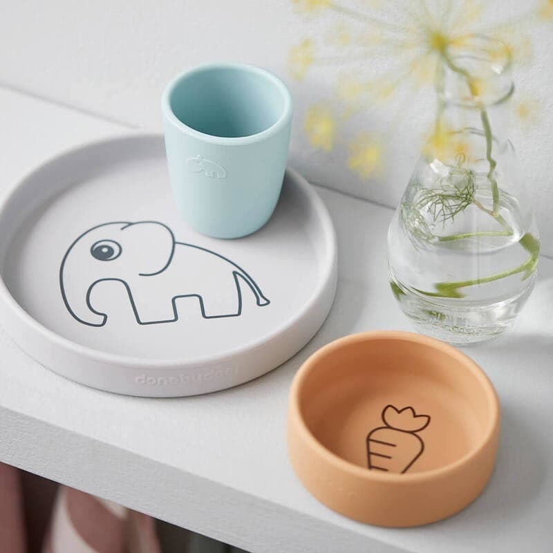 Coffret Repas en Sili Elphee, multicolore done by deer 2022-02 — vue 1 sur 3
