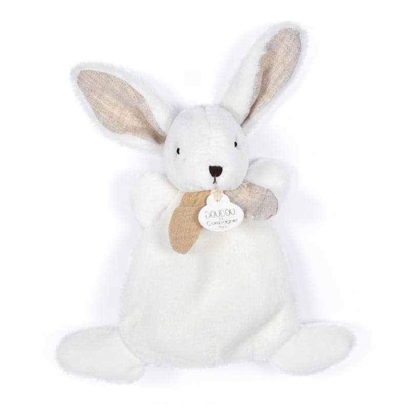 Happy Wild - Doudou, blanc 17cm doudou sensoriel doudou et compagnie a-24 h-24 — vue 1 sur 2