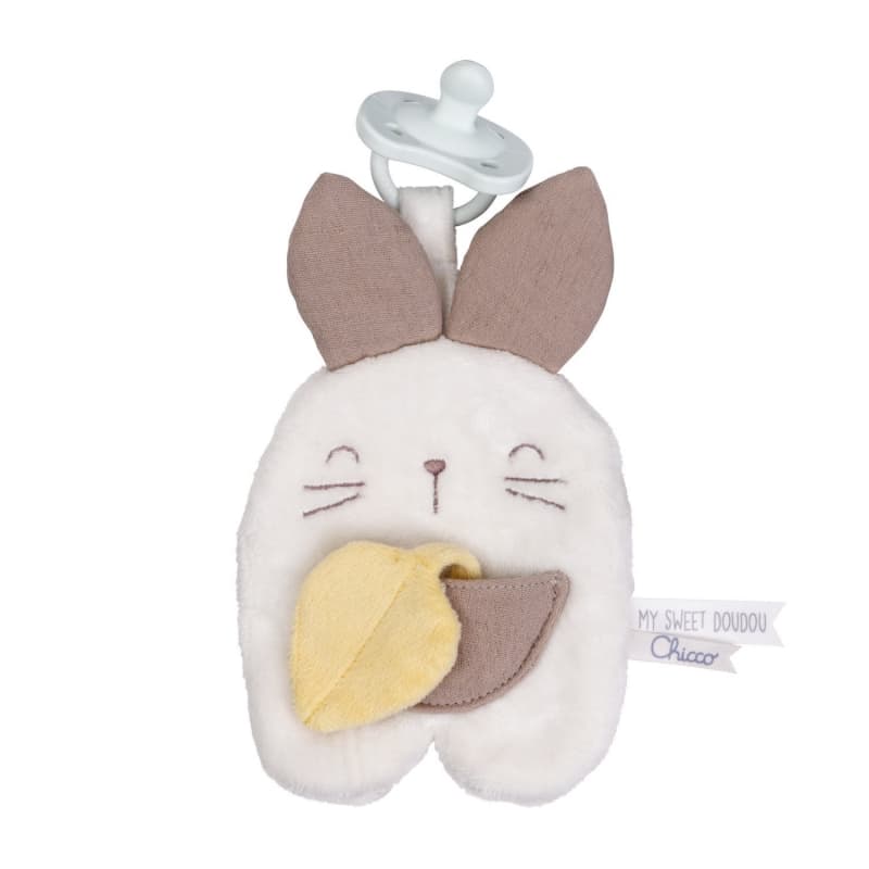Attache-sucette Doudou Lapin, chicco — vue 2 sur 5