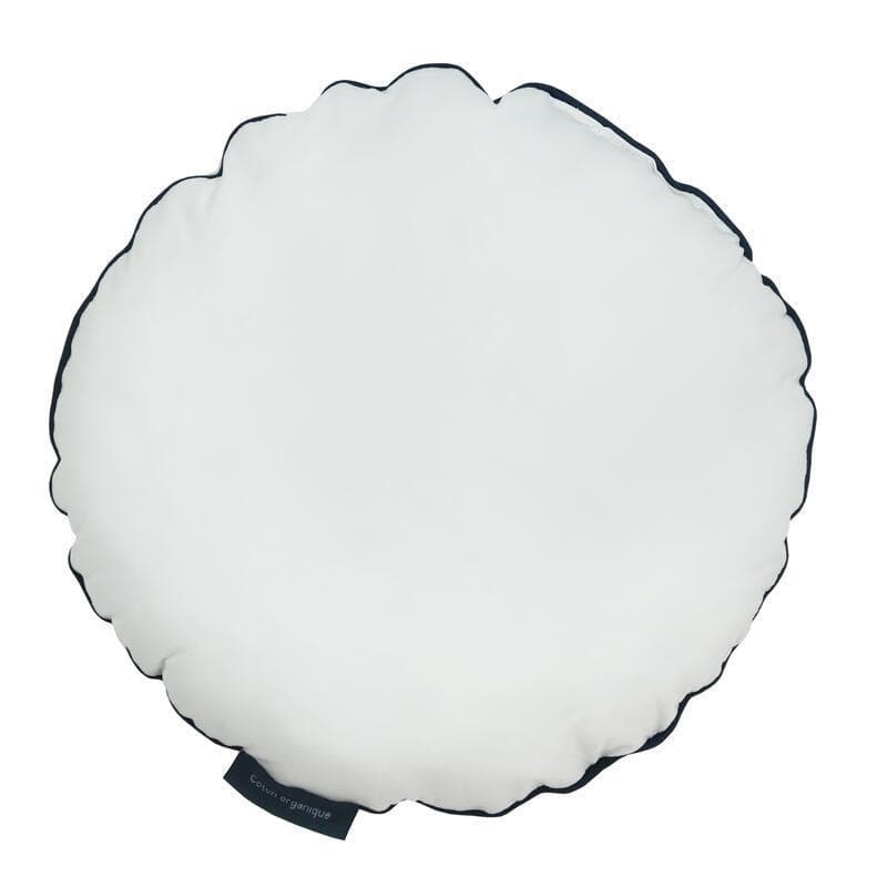 Coussin Brode Rond Monceau, monceau bleu prestige 25 diameter per — vue 2 sur 3