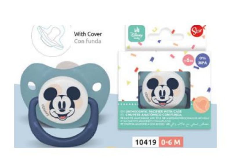 Tetine Silicone Mickey 0-6m