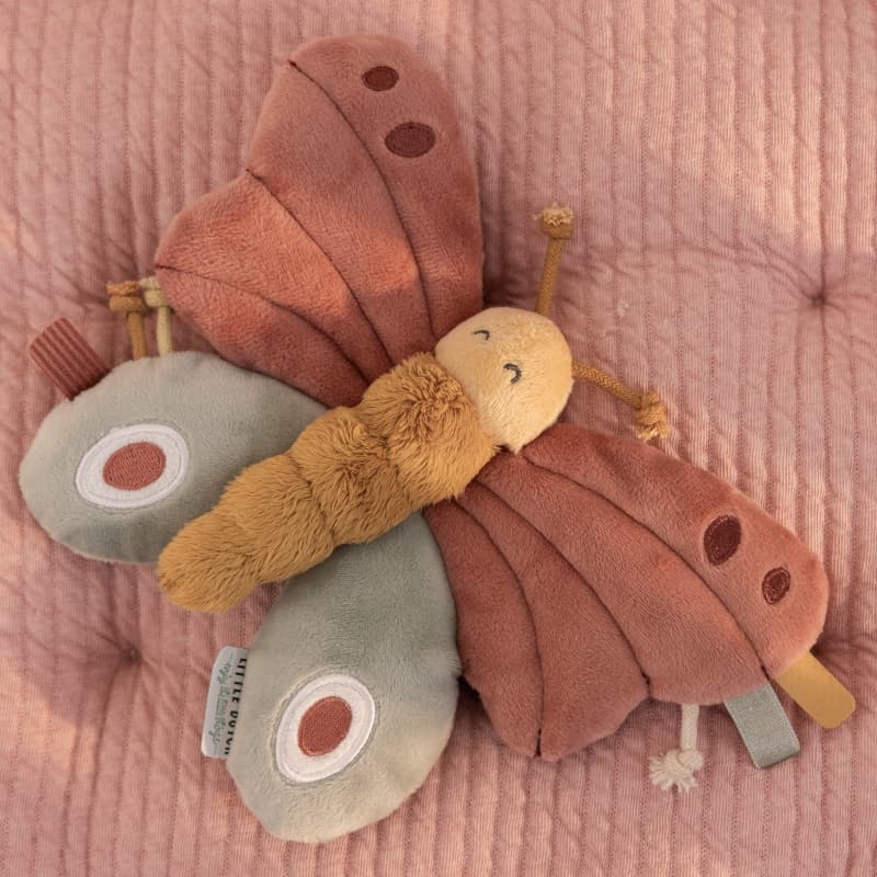 Doudou Activites Papillon, rose 0m+ flowers & butterflies little dutch 05-24 — vue 2 sur 3